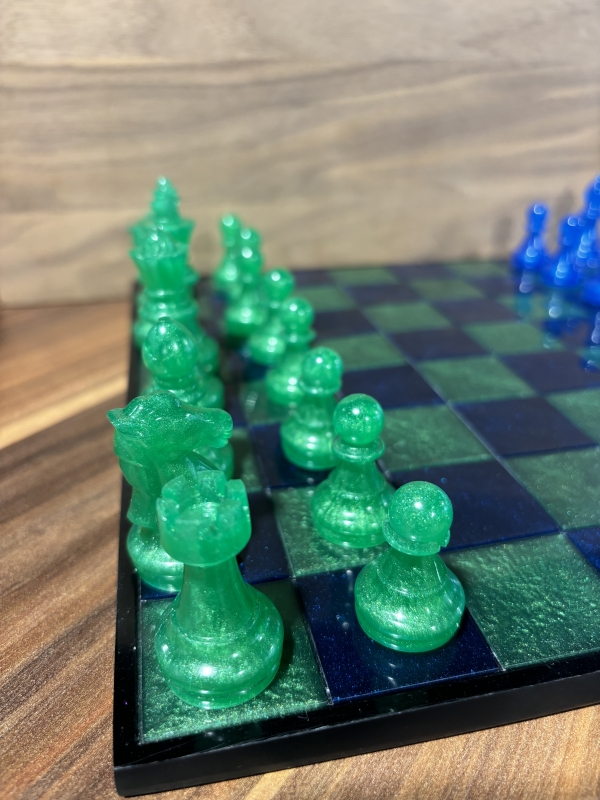 Jeu d’échec résine epoxy – Image 3