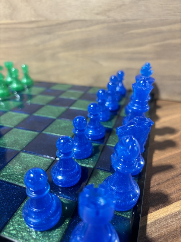 Jeu d’échec résine epoxy – Image 2