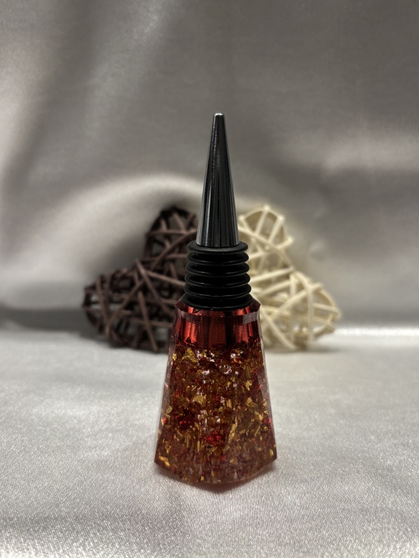 Bouchon pour bouteille de vin décoratif résine époxy – Image 23