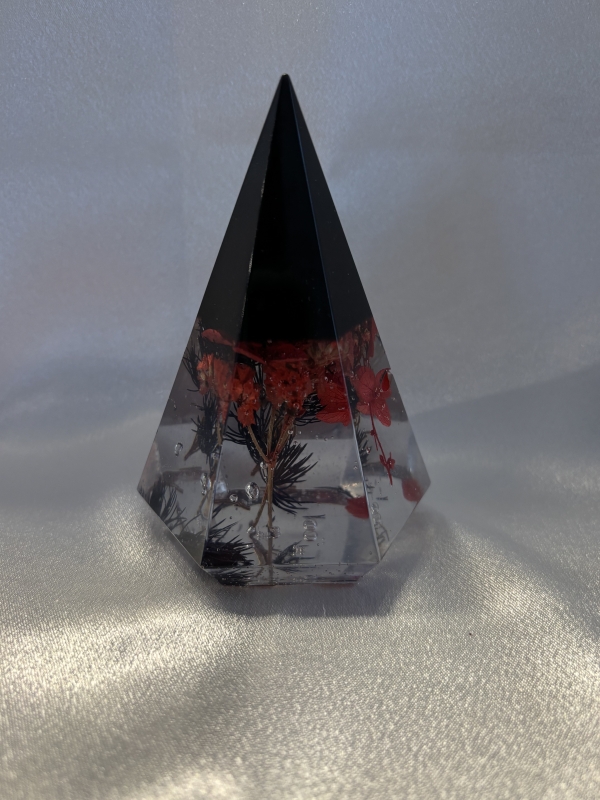 Support à bagues décoratif pyramide 4po – Image 5