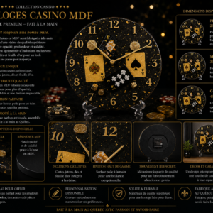 Horloge Collection Casino